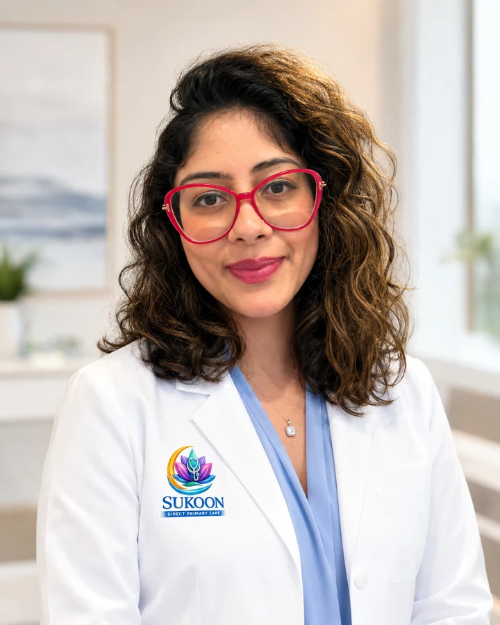 Ankita Jain, MD, Sukoon Direct Primary Care physician